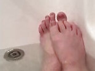 badning, fed, amatør, massage, store-sorte-skønheder, fødder, fetish, solo, ben