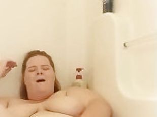 bañando, tetas-grandes, gorda, masturbación, orgasmo, amateur, babes, mamá, regordeta, tetas
