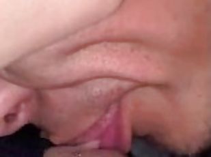 Husband getting my pussy so wet