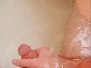 vannis, suur, masturbatsioon, amatöör, jobipauk, suur-munn, sperma, soolo, munn, veeall