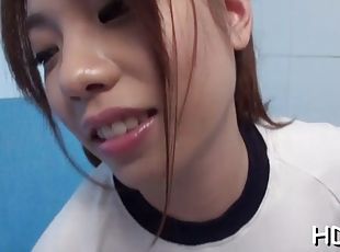 asiatisk, hårete, blowjob, tenåring, hardcore, japansk, barbert