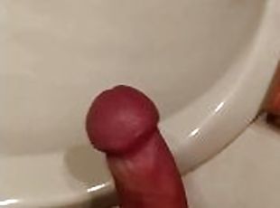 masturbação, maduro, pénis-grande, gay, sozinho, pénis