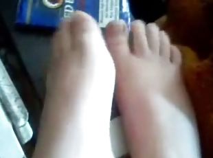 fødder, webcam, fetish