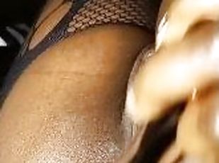Lexis Ebony Pussy Close Up Play