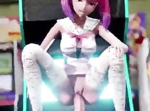 Futa Futanari Lesbian Anal 3D Hentai - Made with Clipchamp