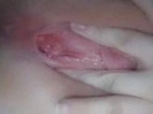 Close Up of My Wet Pussy Orgasm