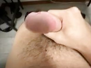 Horny amateur male masturbation