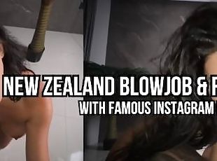 Famous Instagram Model Spits On Dick NZ