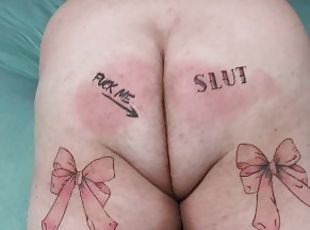 amador, hardcore, escravo, puta-slut, fetiche, dor, amante, falando, tatuagem
