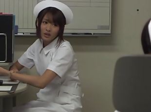 وحش, ممرضة, يابانية, رقيق