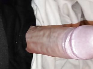 Hard throbbing cock waiting to be sucked down