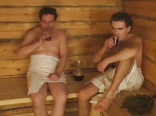 orgiat, julkinen, venäläinen, ryhmäseksi, sauna