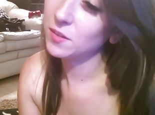 amateur, lesbiana, besando, webcam