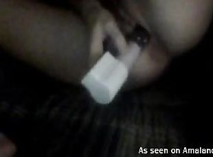 Homemade video of babe's masturbation for the webcam