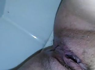 A mixture of urine and cum from my cunt!