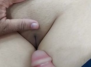 First Time Trying To Enter In Virgin Pussy Of My Own Stepdaughter