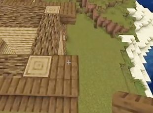 How to build a Big Wooden survival house in Minecraft