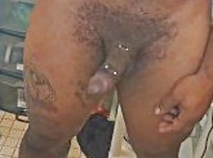 Pierced dick. Who wants to ride