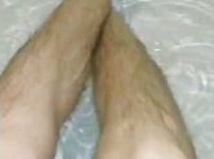 kąpiel, rosyjskie, amatorskie, stopy, fetysz, solo, nogi