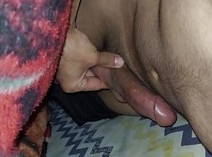 asiático, masturbação, amador, pénis-grande, punheta, gozando, sozinho, pénis