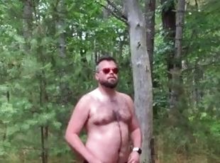 мастурбация, на-открито, хомосексуалисти, мускулест, гора, събличане