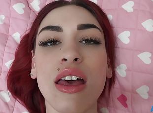 HD POV video of a redhead babe being fucked - Delilah Day