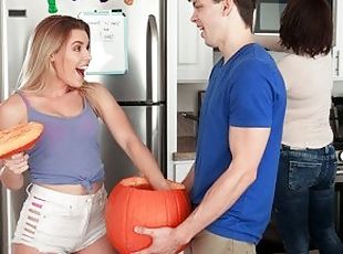 Bratty Sis - Step Sis "Why would I want to give my step brother a hand job in a pumpkin?!