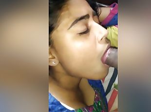 Today Exclusive- Cute Desi Girl Strip Her Cloths And Eating Bf Cum Part 1