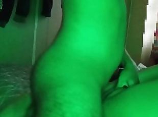 fucking my girlfriend very delicious (neon green lights)