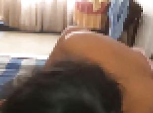 sri lankan freind's wife boobs fuck and blowjob