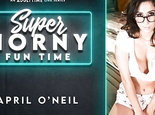 April ONeil in April O'neil - Super Horny Fun Time