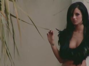 A Beautiful Solo Scene With The Sexy Brunette