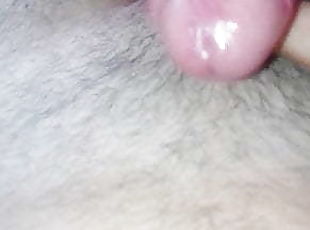 My pumped cock and precum