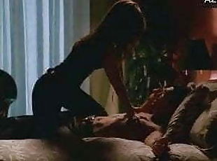 Vanessa Marcil handcuffs a guy, strips him naked and leave.