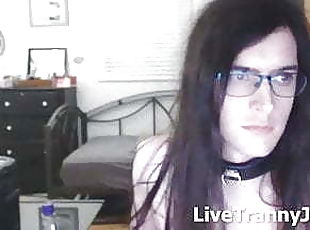 transvestit, amatør, webcam