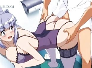 Anime straight and oral hardcore sex with teen doll