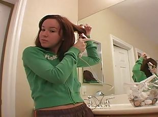 Sexy Brunette AnnaBelle Lee Getting Nice and Ready