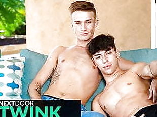 NextDoorTwink - Camera Shy Twink Makes His First Sex Scene