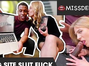 BLACK YouTuber banged DUTCH BLONDE CUNT! (INTERRACIAL) - MISSDEEP