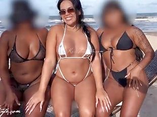 u-javnosti, supruga, amaterski, plaža, brazil, kurva-slut, fetiš, bikini