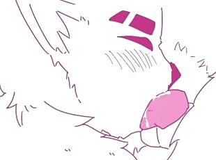 Furry gif porn amateur sample animated clip gay Hentai by miss Tanuki san no sound +18 yiff