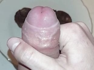 masturbation, amateur, ejaculation-sur-le-corps, point-de-vue, ejaculation, fétiche, solo, bite