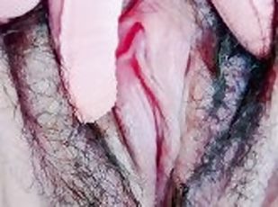 clitoris, masturbaatio, orgasmi, pillu-pussy, amatööri, milf, lelu, soolo