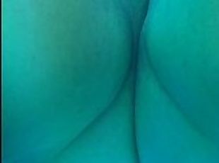 Wife playing with her self while in tanning bed