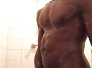 Shower Vlogging alone ( solo BBC showering )