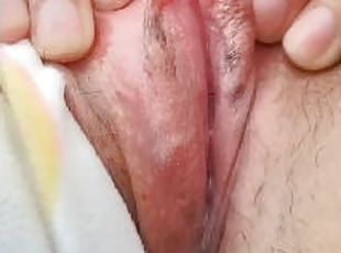 cul, clito, masturbation, orgasme, chatte-pussy, amateur, mature, latina, solo, humide
