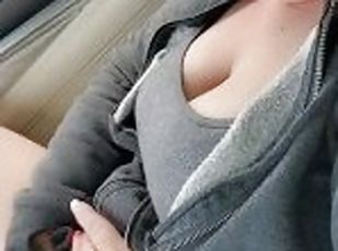 Slutwife begging to get caught at home depot