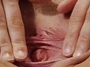 masturbation, orgasm, fitta-pussy, amatör, fingerknull, tight, vått