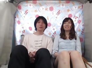 Riding a stiff dick is what pleases this Japanese babe the most