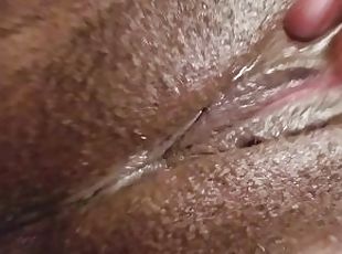 clitoris, masturbare-masturbation, orgasm, amatori, negresa, solo